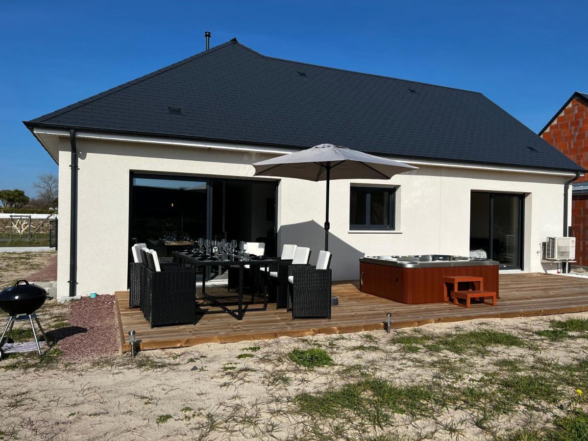 Villa En Bord De Mer Spa / Sauna Bretteville-sur-Ay Esterno foto